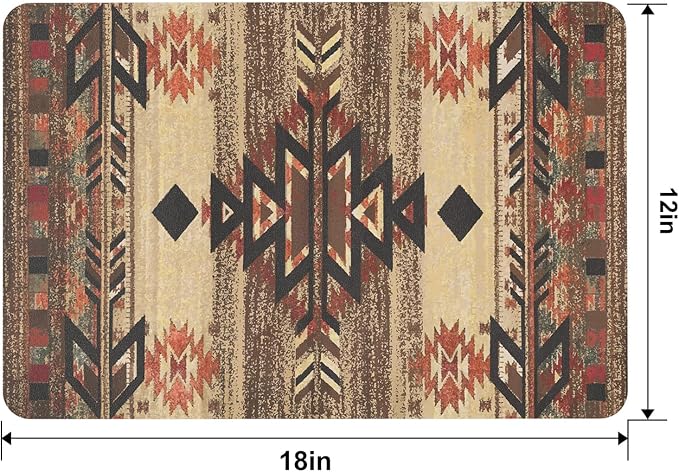 QIYI Placemats Set of 6, 12x18 Inch PU Leather Place Mats - Image 2