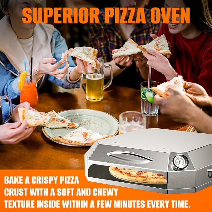 Onlyfire Stainless Steel Pizza Oven Kit - Image 7