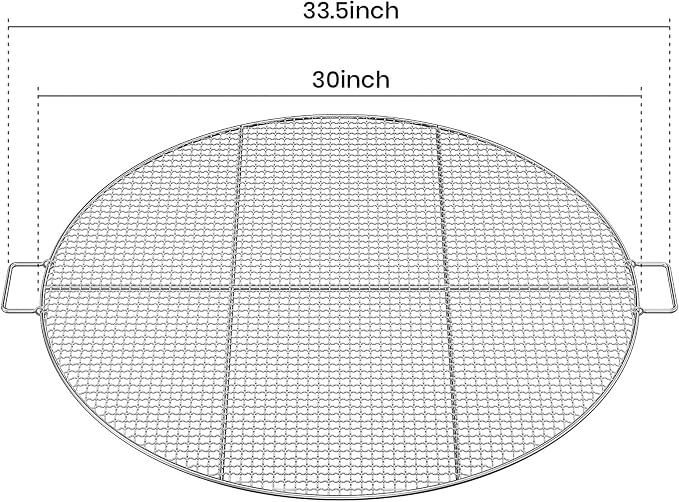 Stanbroil Fire Pit Cooking Grill Grate - Image 2