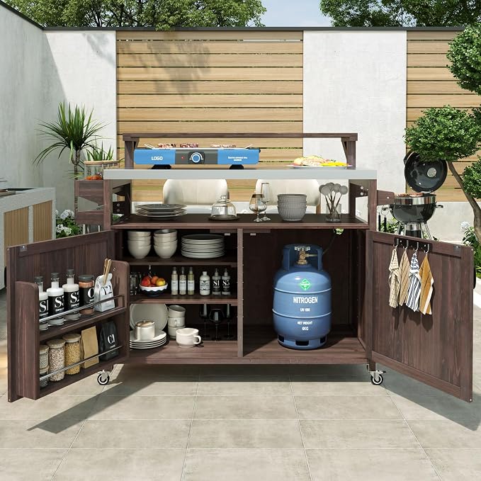 53.3" Outdoor Kitchen Island - Image 3