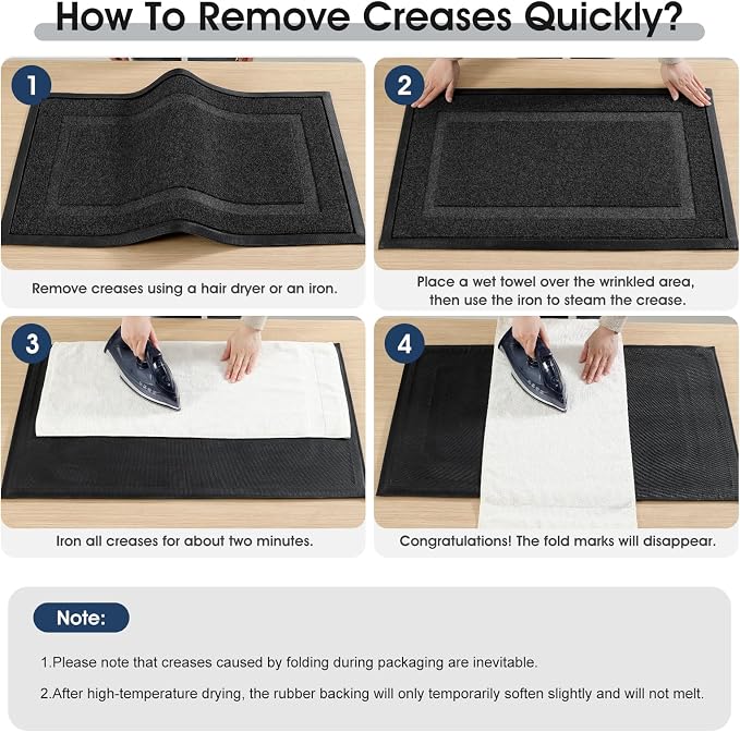 Front Door Mat Outside Entrance Indoor Doormat, Outdoor Door Mats - Image 8