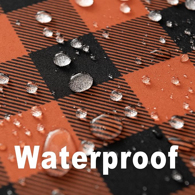 Waterproof Checkered Tablecloth Fabric - Image 4