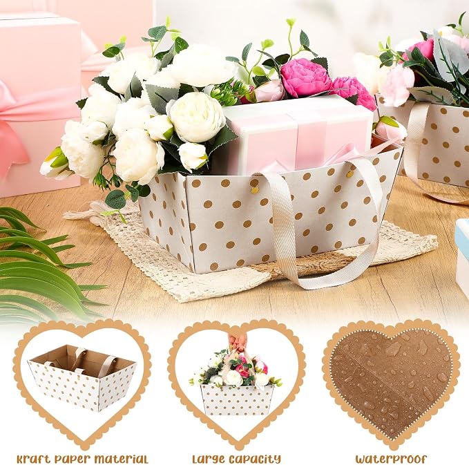 Pinkunn 48 Pcs Christmas Basket - Image 3