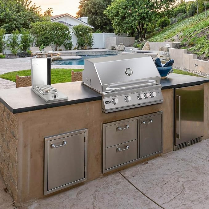 Hygrill Stainless Steel Built In Single Side Burner - Image 7
