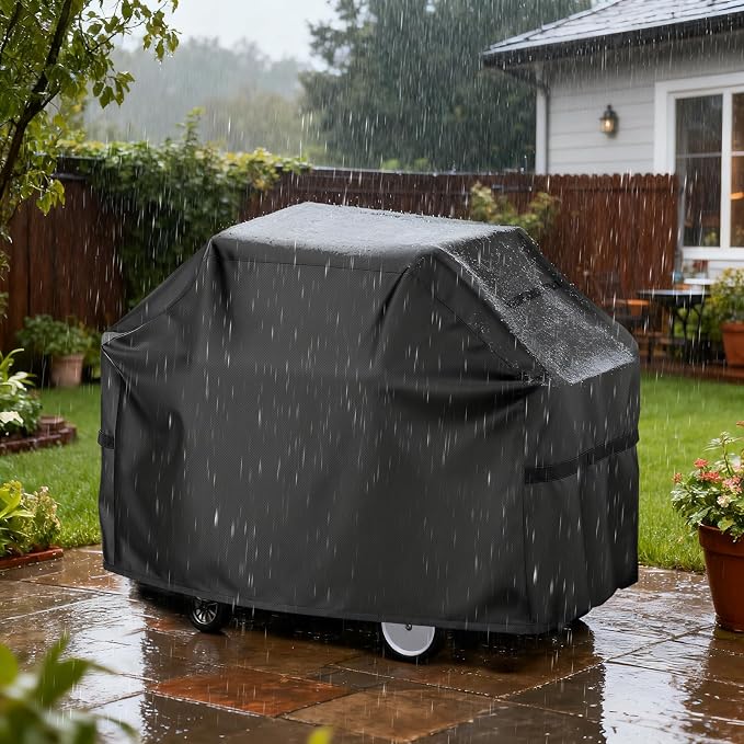 LBTING Grill Cover, 52-inch Heavy Duty 300D Oxford Waterproof Windproof UV - Image 7