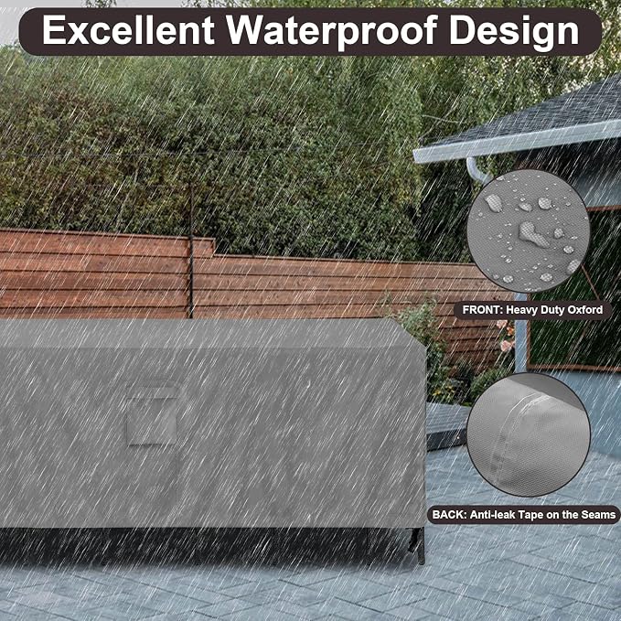 PureFit Patio Furniture Covers, Outdoor Table Furniture Cover Waterproof - Image 4