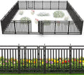 Garden Fence 40in x 54ft, 21 Panels + 3 Gates, Durable Outdoor Yard Barrier by Petorldog