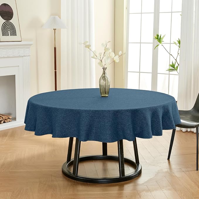 BALCONY & FALCON Rectangle Tablecloth Washable Wrinkle Resistant and Water - Image 5