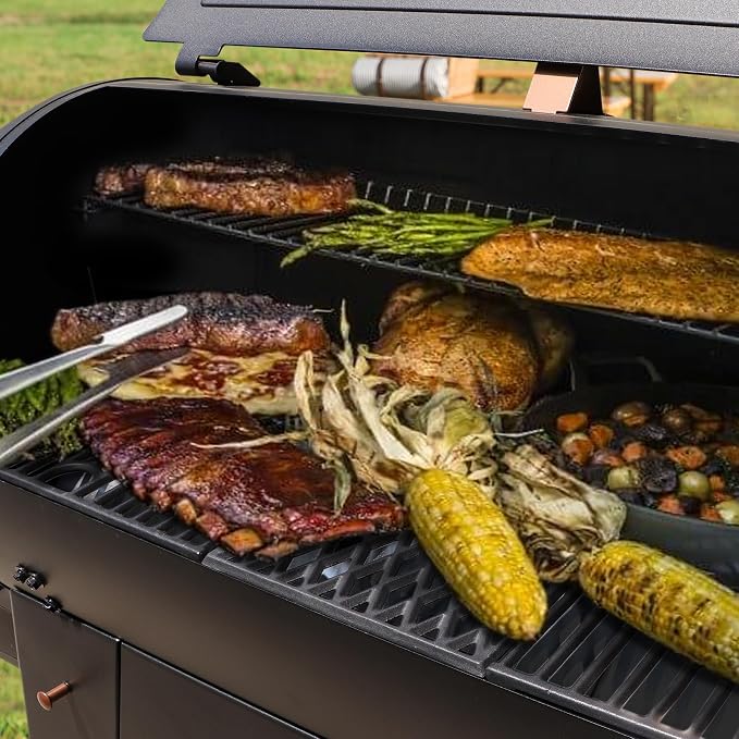 Cast Iron Cooking Grates for Pit Boss 1000 Series Austin XL Rancher XL Grill - Image 8