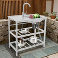 Outdoor Utility Sink, Freestanding Kitchen Sink by Unknown