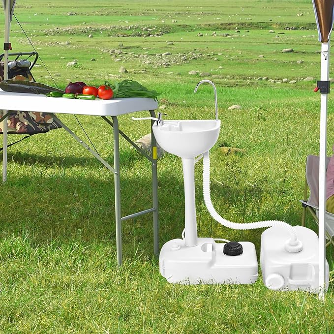 Yescom 17L Portable Sink Hand Wash Station - Image 3
