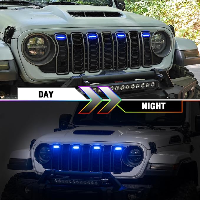 MAIKER RGB LED Grille Lights Compatible - Image 7