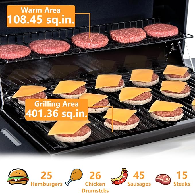 4-Burner Propane Gas BBQ Grill - Image 2