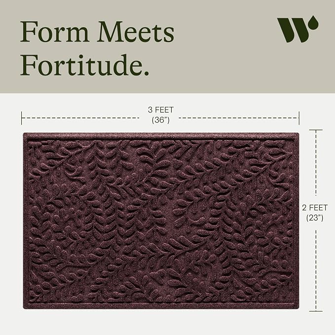 WaterHog Indoor/Outdoor Door Mat, Made in USA, Durable & Skid-Resistant Front - Image 3