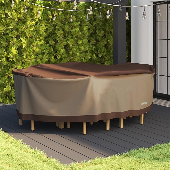 DUCKCOVERS Ultimate Waterproof Rectangular/Oval Patio Table - Image 8