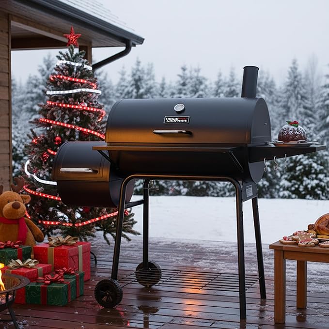 Royal Gourmet CC1830S BBQ Charcoal Grill and Offset Smoker | 823 Square Inch - Image 2