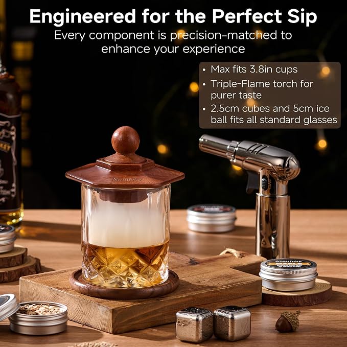 Whiskey Smoker Kit with Torch - Image 6