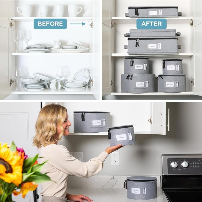 China Storage Hard Shell Containers 8-Piece Set Moving Boxes - Image 8
