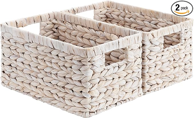 StorageWorks Pantry Baskets, Wicker Storage Baskets by StorageWorks