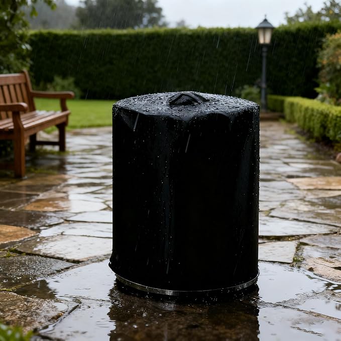 POMER Firepit Cover For NinJa Fireside360 Outdoor Heater, Water-Resistant - Image 5