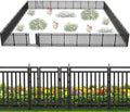Garden Fence 40in x 90ft, 35 Panels + 5 Gates, Durable Outdoor Yard Barrier by Petorldog