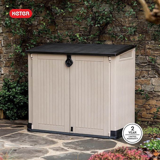 Keter Store-It-Out MIDI Outdoor Resin Horizontal Storage Shed - Image 11