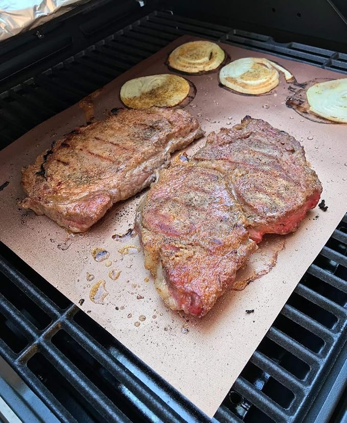 LOOCH Copper Grill Mat Set of 5 - Image 4