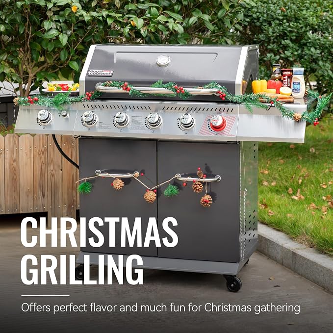 Royal Gourmet GA5404G 5-Burner Propane Gas Grill - Image 8