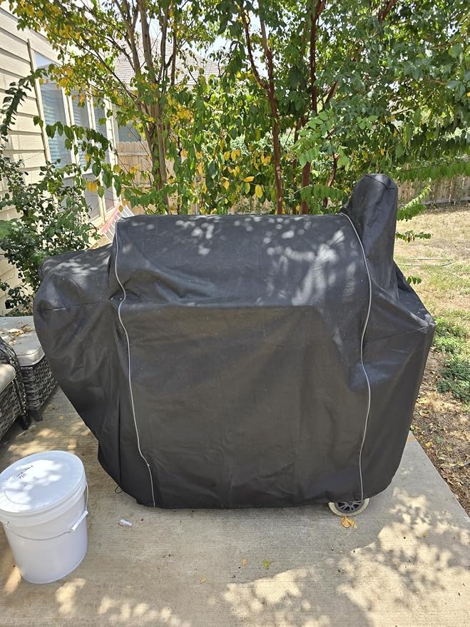 ZJYWSCH Grill Cover for Pit Boss Pro Series 1600 Wood Pellet Grill Smoker - Image 7