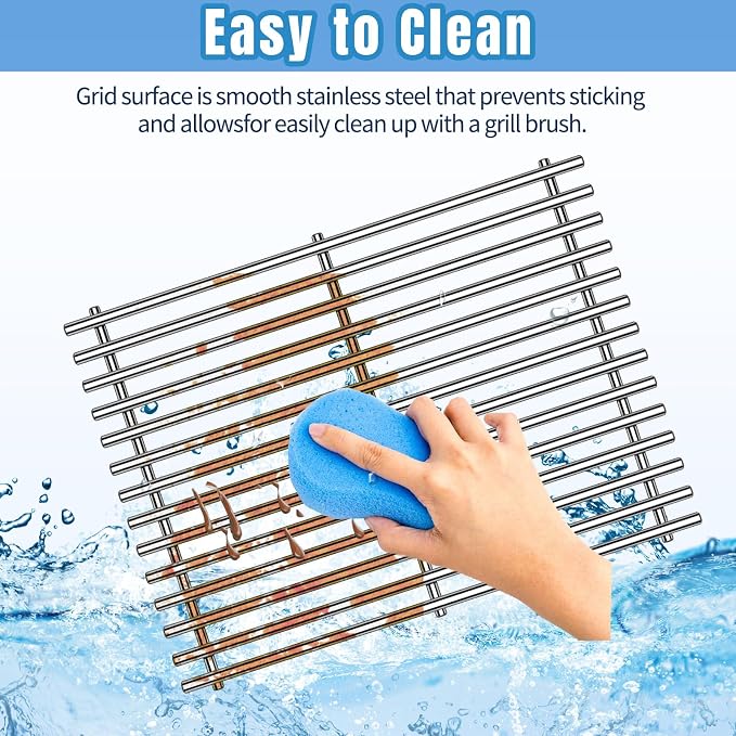 Htanch15inch 7522 Stainless Steel 9mm Cooking Grid Grates - Image 4