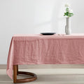 EVERLY 100% Pure Linen Rectangle Tablecloths 60x108Inches by EVERLY