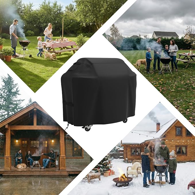 Grill Cover, BBQ Grill Covers for Outside 60 inch - Image 5