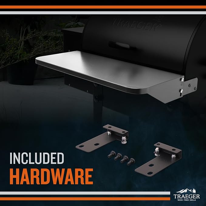Traeger Grills BAC362 Folding Front Shelf – Steel Grill Accessory - Image 2