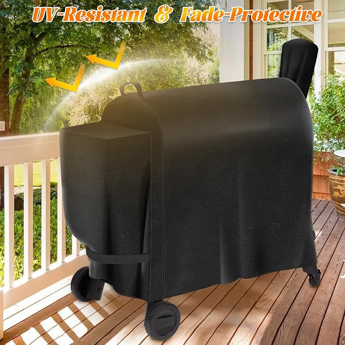 Grill Cover for Traeger Pro 34 780 Series Texas Elite Wood Pellet Replacement - Image 7