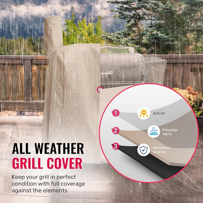 Grillman Grill Cover for Traeger Pro Series 575/22 - Image 4