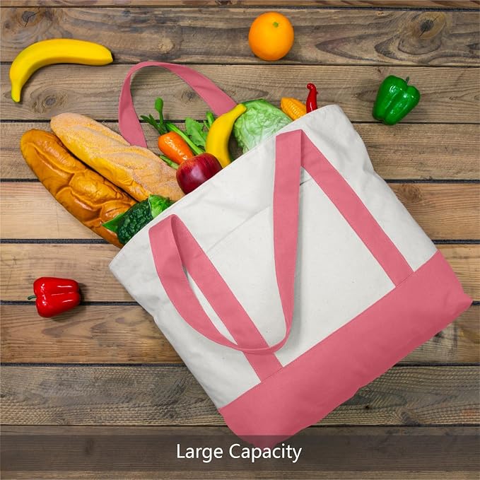 TOPDesign 1-Pack Canvas Tote Bag - Image 4