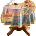 Maison d' Hermine Table Cloth Round Table 100% Cotton 69 Inches Tablecloth by MaisondHermine