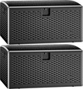 JEKO&JEKO 150 Gallon Outdoor Storage Box Set, Garden Tools, Outdoor Cushions by JEKOJEKO