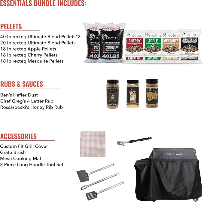 recteq X-Fire Pro Pellet Smoker Grill, Wi-Fi-Enabled Electric Pellet Grills - Image 2