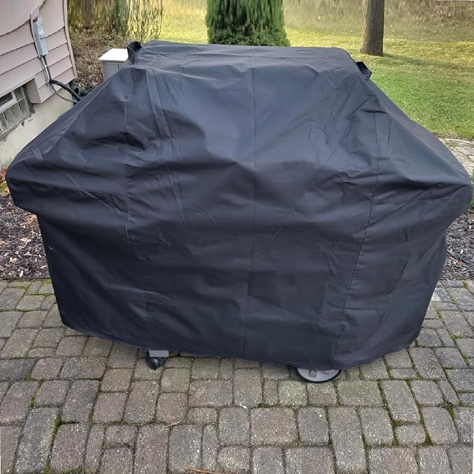 Grill Cover for Weber Genesis 300 Series and New 2022 Genesis 300 Grills - Image 4