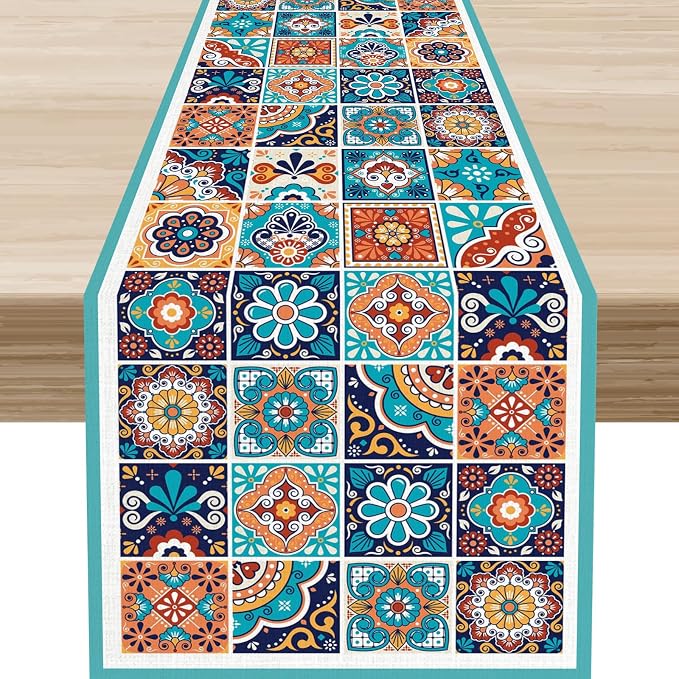 Mexican Table Runner by Unknown