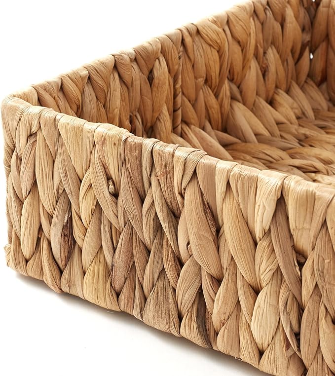 Casafield Set of 2 Bathroom Storage Baskets, Natural - Image 6