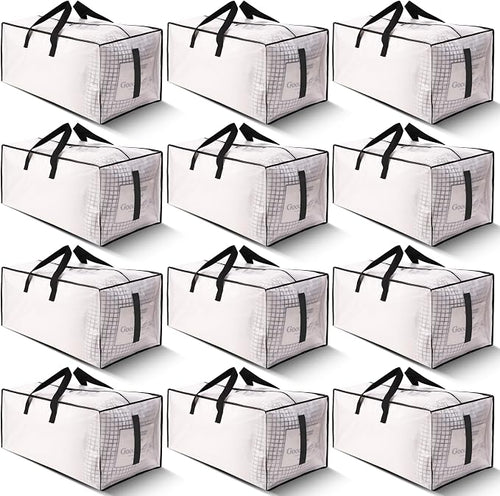 12 Pack Large Strong Moving Bags by HOMESURE
