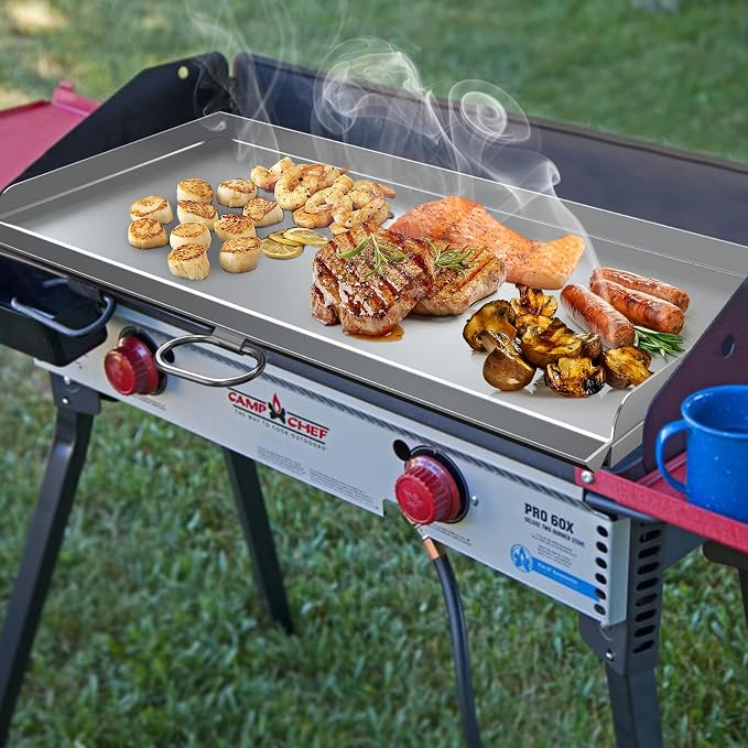 Stanbroil Cast Stainless Steel Replacement Cooking Griddle - Image 7