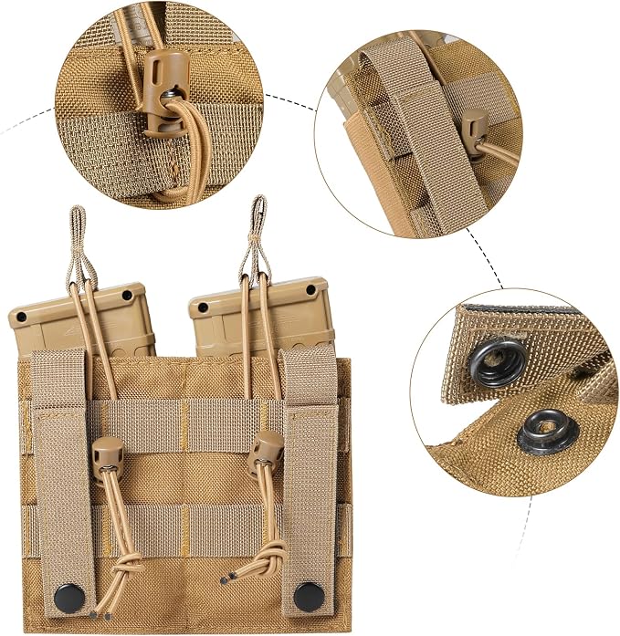 Open-Top Single/Double/Triple Molle Mag Pouch - Image 4