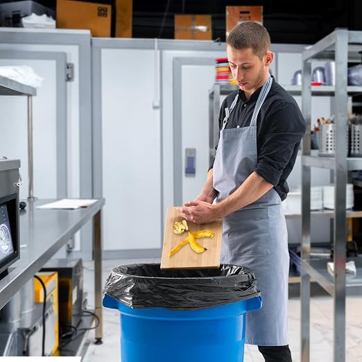PRO&Family Commercial Round Trash Can - Image 4