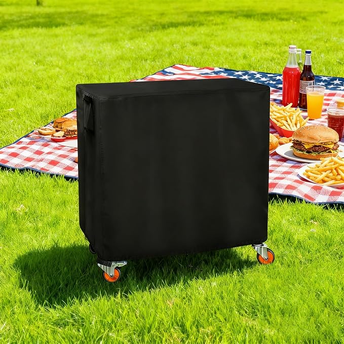 Outdoor Table Cover for Grill Table, 40 inch Grill Table Cart Cover Waterproof - Image 7