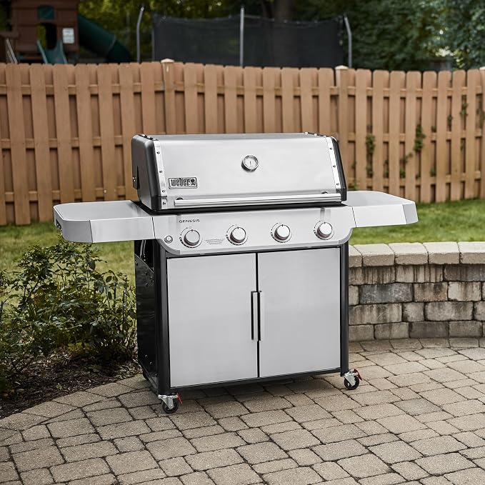 Weber Genesis S-415 Liquid Propane Gas Grill - Image 7