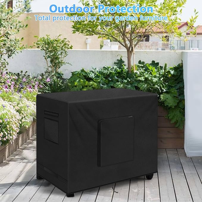 Kovshuiwe 36"L x 30"W x 35"H Outdoor Dining Table Cover, Stainless Steel Grill - Image 6