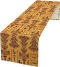 Egyptian Table Runner, Rustic Egypt Mythology Pharaohs African Hieroglyphs Old by Unknown